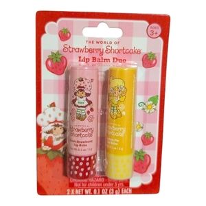 Strawberry Shortcake Lip Balm Duo